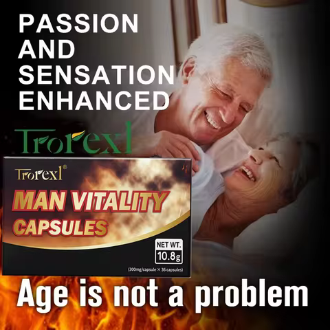 Epimedium Ginseng Capsules,Booster for Men,Enhance Energy & Endurance,Muscle Growth Supplement Non-G