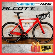 ALCOTT FIORANO M CARBON FRAME SHIMANO 11SP 105 R7000 ROAD BIKE BICYCLE