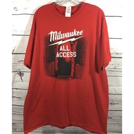 Milwaukee Power Tools Heavy Duty Cordless Drill Tee Shirt