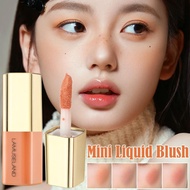 4 Colors Liquid Blush Beauty Blusher Mini Face Cosmetic Lasting Long Matte Makeup Cheek Dual N2p7