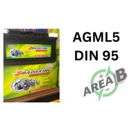 [ Installation Provided ]  AGM DIN100L | DIN100 | LN5 | Car Battery Audi BMW Mercedes Benz Volvo Ran