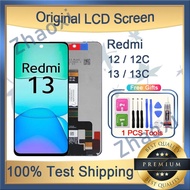 Original Redmi 12 12C 13 13C 4G 5G LCD Display Screen Replacement
