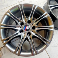 (ราคาต่อวง) ล้อแม็กBMW แต่ง M3 #5รู120 #17x8J #ET20 #ดุม72.6 #M-Sport #M3 #135Style สีเดิม #ถอดจากE4