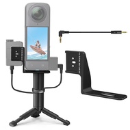 Mount for Insta360 X5 Accessories, Insta 360 X5 Cold Shoe Mount, Invisible Mic Bracket Designed Spec