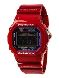 GWX-5600c-4 亮紅色 G-LIDE 衝浪者  太陽能 六局電波 潮汐圖 正方跳字  G-SHOCK Hong Kong 香港特約店 CASIO G-SHOCK BABY-G。正品正貨有保養。