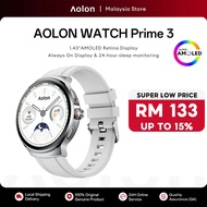 Aolon Prime 3 Smart Watch Man Bluetooth Call 100+ Sport Mode Health Monitor Long Battery Life Smartw