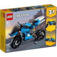 LEGO Creator 3 in 1 Superbike (Original Lego 31114) Building Blocks Modern Motorbike, Motorcycle, Fu