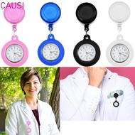 CAUSI Pocket Watch Gift Brooch Pin Clip-on Fob Watch