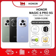 Honor Magic 6 Pro 5G Smartphone (12GB RAM+512GB ROM) | Origianl Honor Malaysia