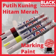 Black Hardware Oil Based Waterproof Adhesive Kereta Cat Paint Tayar Tyre Metal Wood Rock Permanent Marker Pen Tool Set