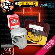 RIDER HX 135 HX135 RAIDER JAPAN TOP PISTON NPR RING ORIGINAL STD-3.00