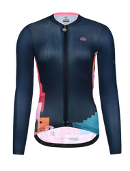 TentangOutdoor Jersey Sepeda MONTON LIFESTYLE COLORISLAND WOMENS Long - Jersey Sepeda Roadbike - Jer
