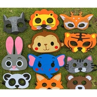 Drama masks, costumes for performing arts for preschool and elementary school children (felt fabric)