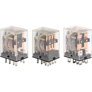 1 Pcs Small Relay CDZ9-52PL Relay Thin 14 feet Wide 8 feet 5ADC24V12VAC220V(CDZ9 53PL 11 pins 5A 3 O