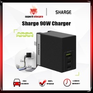 Sharge/Shargeek USB C Charger 90W Wall Charger Multiport Quick Charging Station PD3.1 GaN Laptop Cha