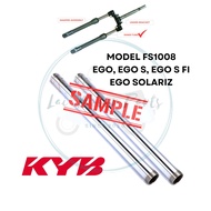 KAYABA KYB FS1008 YAMAHA EGO S EGO S FI EGO SOLARIZ FORK INNER TUBE FORK TUBE CHROME MOTORCYCLE
