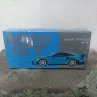 Mini GT/.344 Porsche 911 GT2 RS Weissach Package - Miami Blue RHD (Free Protector)