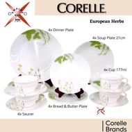 Corelle Dinner Set 20pcs european herbs