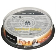 SONY DVD-R 16X 4.7 GBsony 10 Tubes