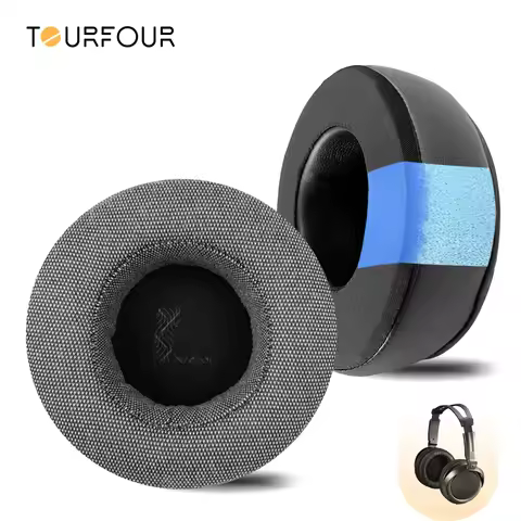 TOURFOUR Replacement Earpads Suitable for JVC HA-RX300,RX350 Headphones Ear Cushion Cover Sleeve Ear