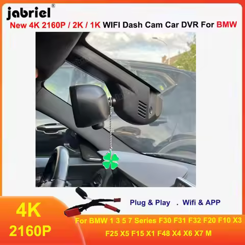 4K 2160P Car DVR Video Recorder For BMW F30 F31 F32 F33 F34 F36 F39 F45 F10 F20 F25 F26 F07 F48 F15 
