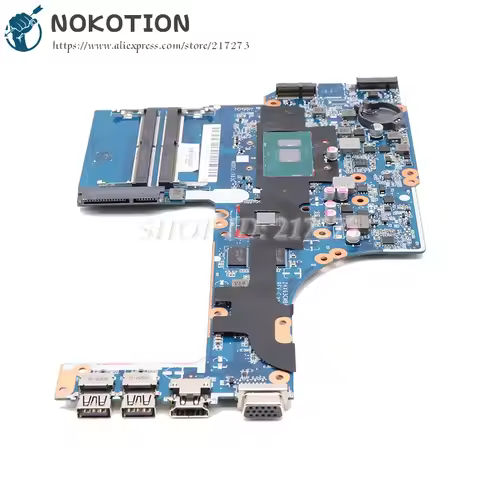 NOKOTION For HP ProbBook 450 G3 Laptop Motherboard SR2EY I5-6200U CPU DDR4 2G GPU 855562-001 855562-