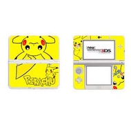 全新 Pikachu 比卡超 New Nintendo 3DS 保護貼 有趣貼紙 全包主機4面