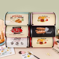 Bread Storage Retro Bread Tin Metal Box