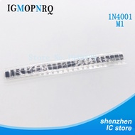 100PCS/LOT Diode M1 1N4001 SMD 1A 50V Rectifier Diode NEW