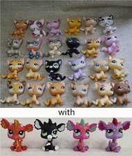 5pcs/Lot LPS Action Figure Toy random choose Littlest pet shop Cat Dragon