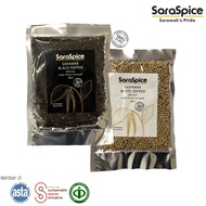 Saraspice - Sarawak Black/White Pepper Ground (1kg/Softpack) | Serbuk Lada Hitam/Putih (1kg)