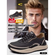 Men's Soft Casual Shoes White Soft Bottom Pop Shoes