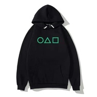 READY STOCK AZIEMODERN BJ Weebee Squid Game Baju Perempuan Hoodies Sweater