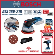 BOSCH GEX 18V-125 18V 125mm Professional Brushless Cordless Random Orbit Sander GEX18V125 GEX 18V 12