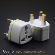 3 Pin Conversion Plug Universal Adapter Socket Adapter Plug for English