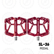 BIKE PEDAL Mountainpeak Sealed Bearing ALLOY Pedal for MTB Pedal CNC Non-slip Ultra Light 3 Bearing