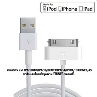 สายชาร์จแท้ IPAD ,IPHONE 4,4S ชาร์จเเละโอนข้อมูลผ่าน ITUNES ของแท้ แท้ดีที่สุด รับประกันแท้100% พร้อมส่ง สินค้าแนะนำ