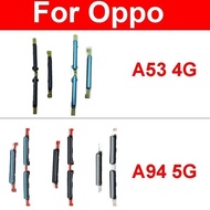 For OPPO A53 A94 5G CPH2211 Power Button Volume Side Button Up Down Volume Power Side Keys