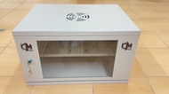 ตู้ Rack 6U 19 นิ้ว ขนาด ขนาด53x40x30 CM (ลึก 40cm) ใส่อุปกรณ์ Network Switch Hub DVR เปิดข้างได้ ปร