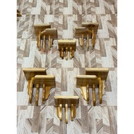 Set of 3 wooden altar shelves - Set includes 3 Catholic wooden altar shelves