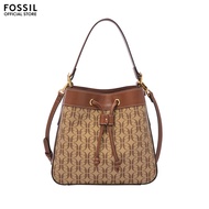 Fossil Women's Tessa Bucket Bag ( SHB3173268 ) - Brown PVC