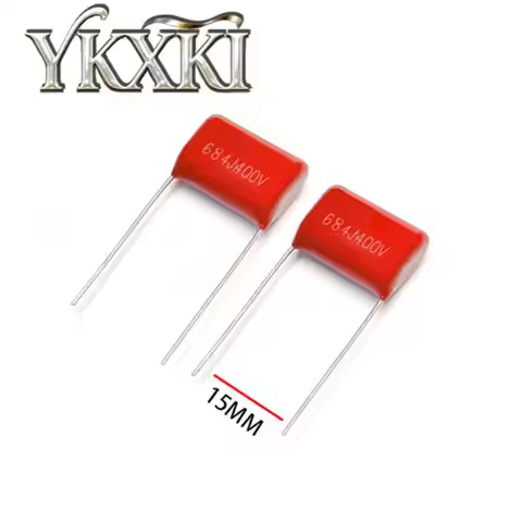 10-50PCS 400V684J Pitch 15MM film capacitor 400V 0.68uf CBB metal film capacitor 400V684J-P15