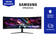 [Online Exclusive]  Samsung 57" Odyssey Neo G9 G95NC | Dual UHD | Curved | Quantum Matrix | 240Hz Re