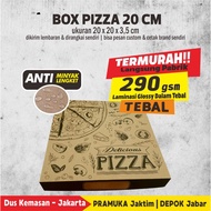 20 cm Kraft Laminated Pizza Box