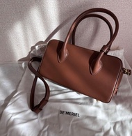韓國正品 Demeriel Bowling Bag Medium Size 真皮 保齡球包 袋 De'meriel