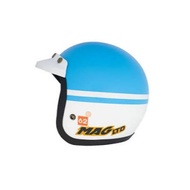 LTD Mag 2 Tone 62 Helmet White/Blue