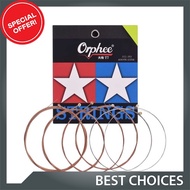 BEST SELLER Orphee T7/1253 (.012-.053) Guitar Strings for Acoustic Folk Guitars 6pcs String Set Hexa