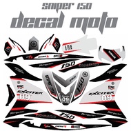 ✥❧♞Decals, Sticker, Motorcycle Decals For Sniper 150, 004,Exciter