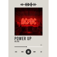 Poster Coldplay album Power Up With Song Barcode, Music