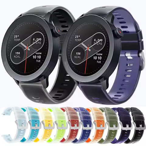 Jelly color Strap for CMF Watch Pro 2 3 Silicone Sports Bracelet for CMF Watch Pro 3 22mm Transparen